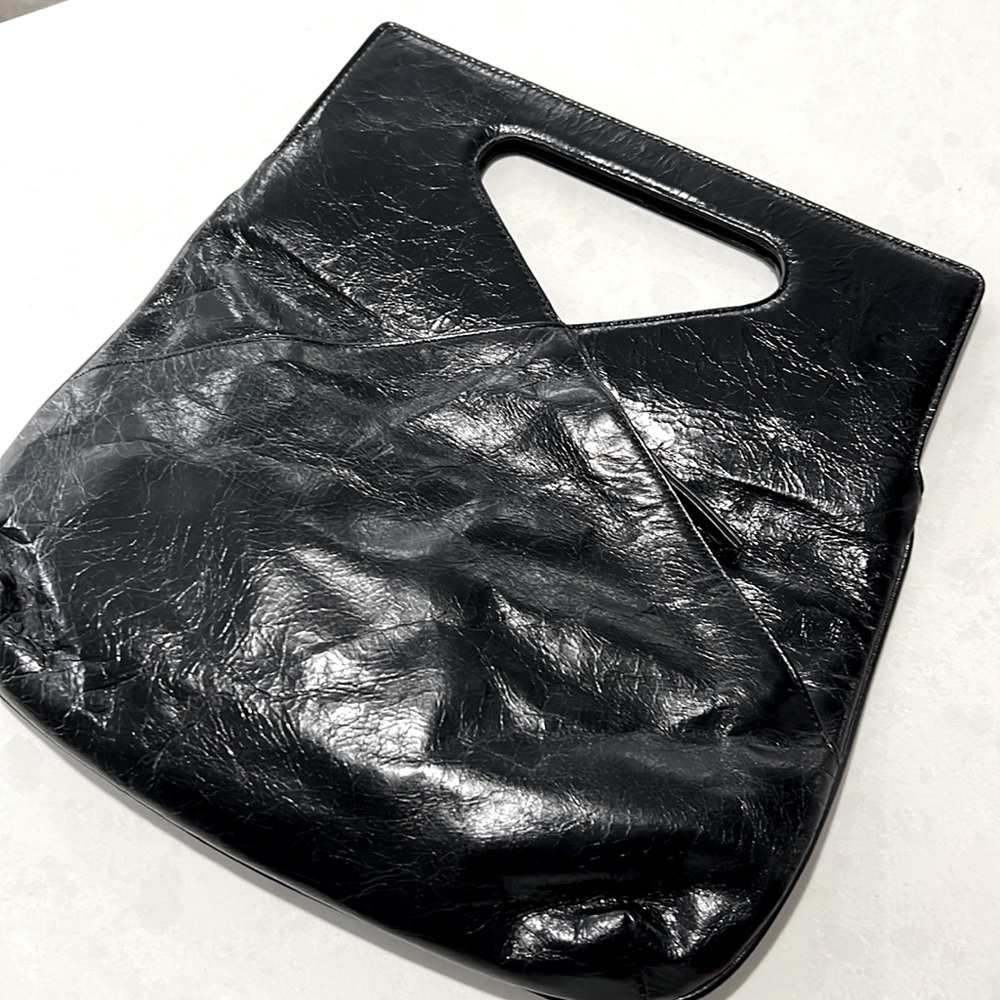 HOBO International Black Leather Handbag